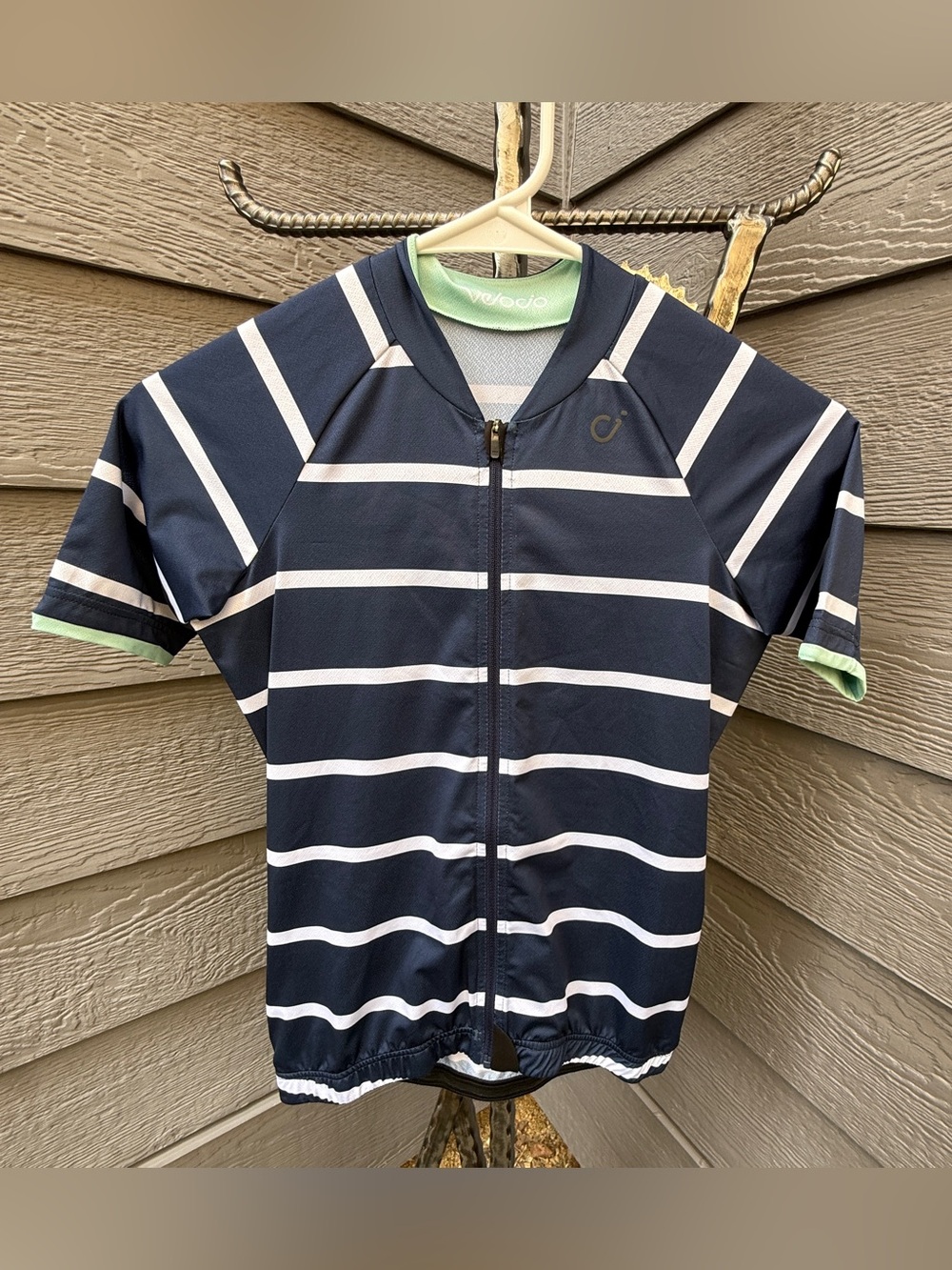 Velocio Breton SE Jersey, Women’s XS, Navy/White